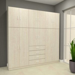 Placard Select 12 Puertas 4 Cajones Venezia
