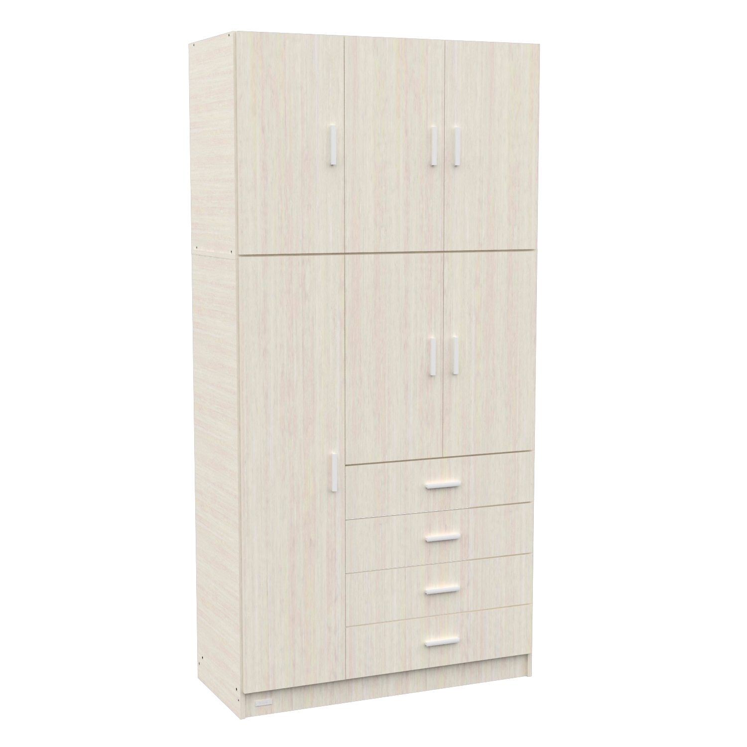 Placard SELECT 6 Puertas 4 Cajones Venezia - Imagen 2