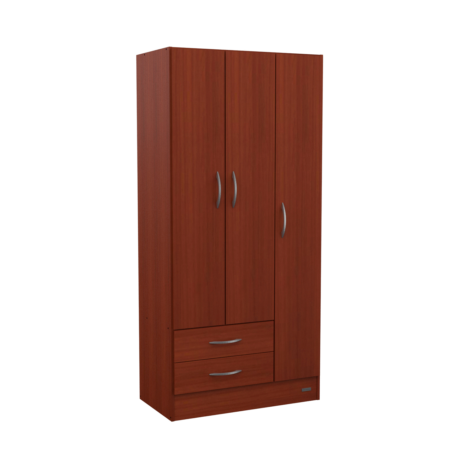 Placard ECO 3 Puertas 2 Cajones Caoba - Imagen 2