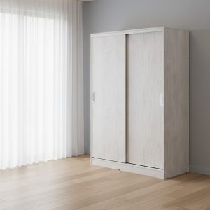 Placard NEXO 2 Puertas Corredizas 2 Cajones 120 cm Tissa
