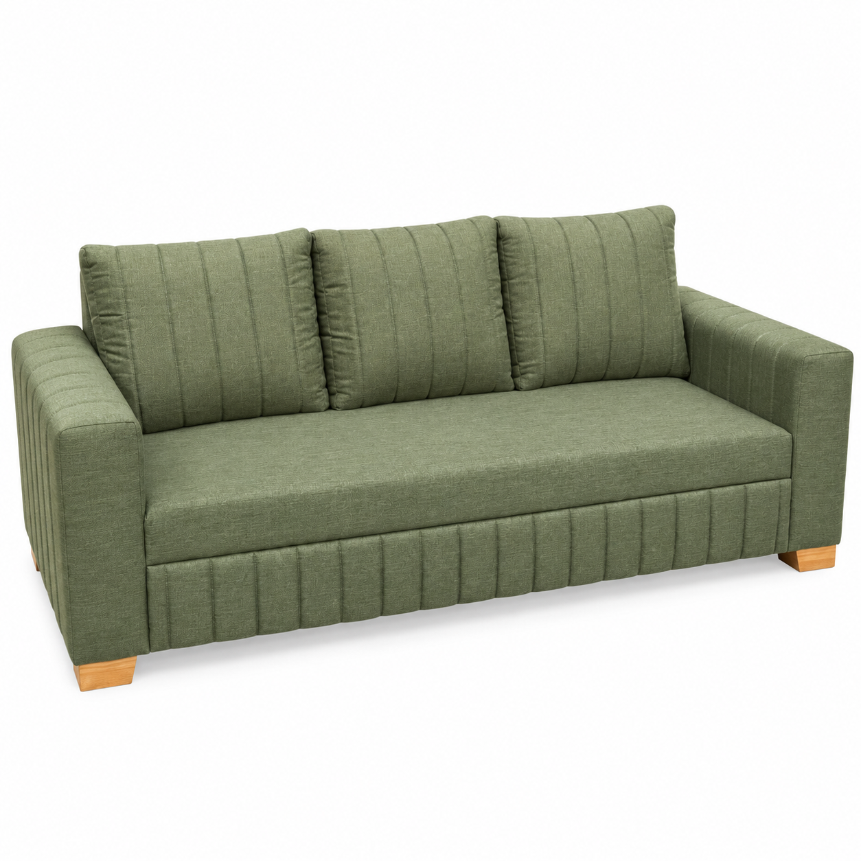 Sofá Hornero 3 Cuerpo Verde militar - Imagen 3